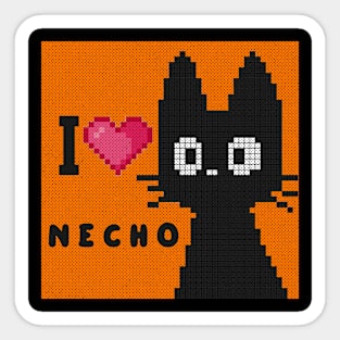 Necho - Retro Vintage Sticker